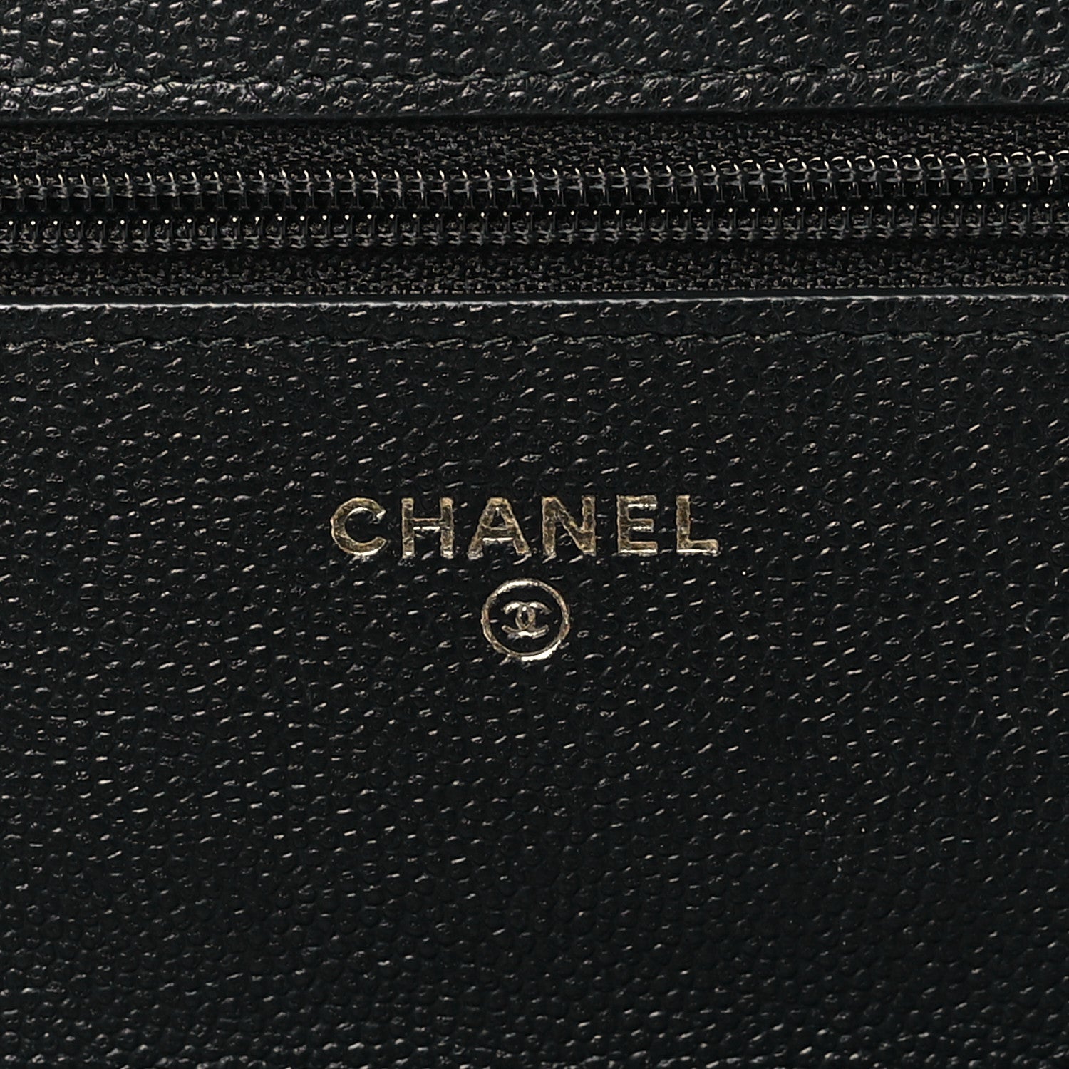 Chanel Caviar Quilted Boy Wallet On Chain WOC Black 6 of 11