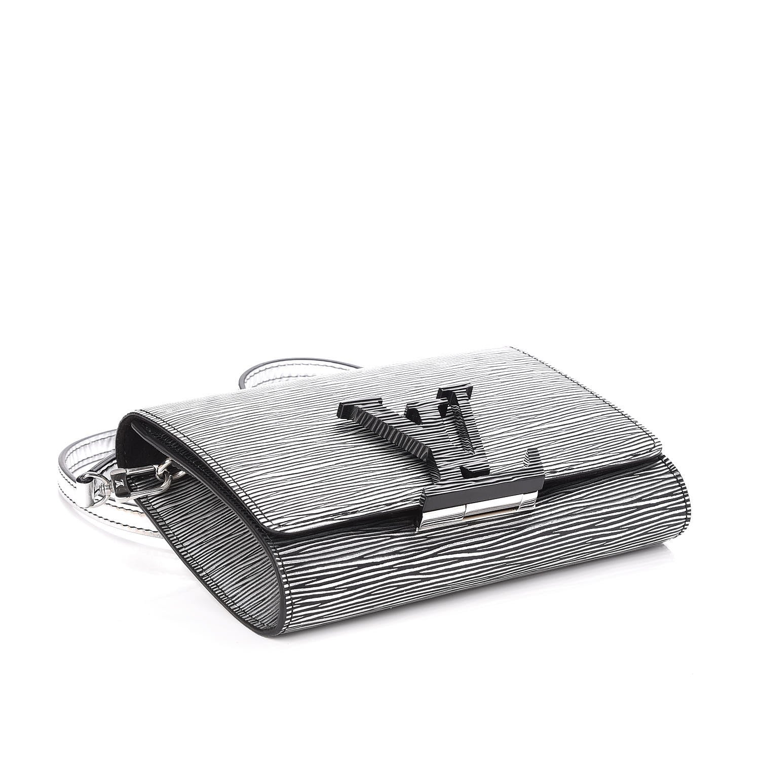 Louis Vuitton Epi Louise PM Silver Black 4 of 6