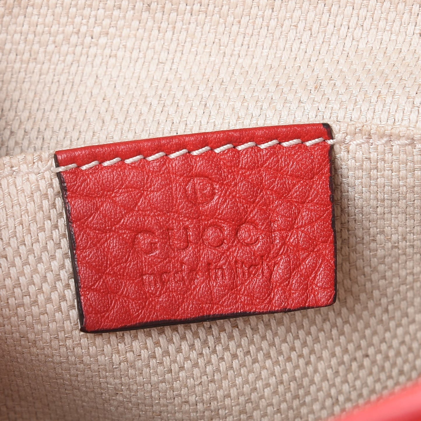 Pebbled Calfskin Small Soho Disco Bag Tabasco Red