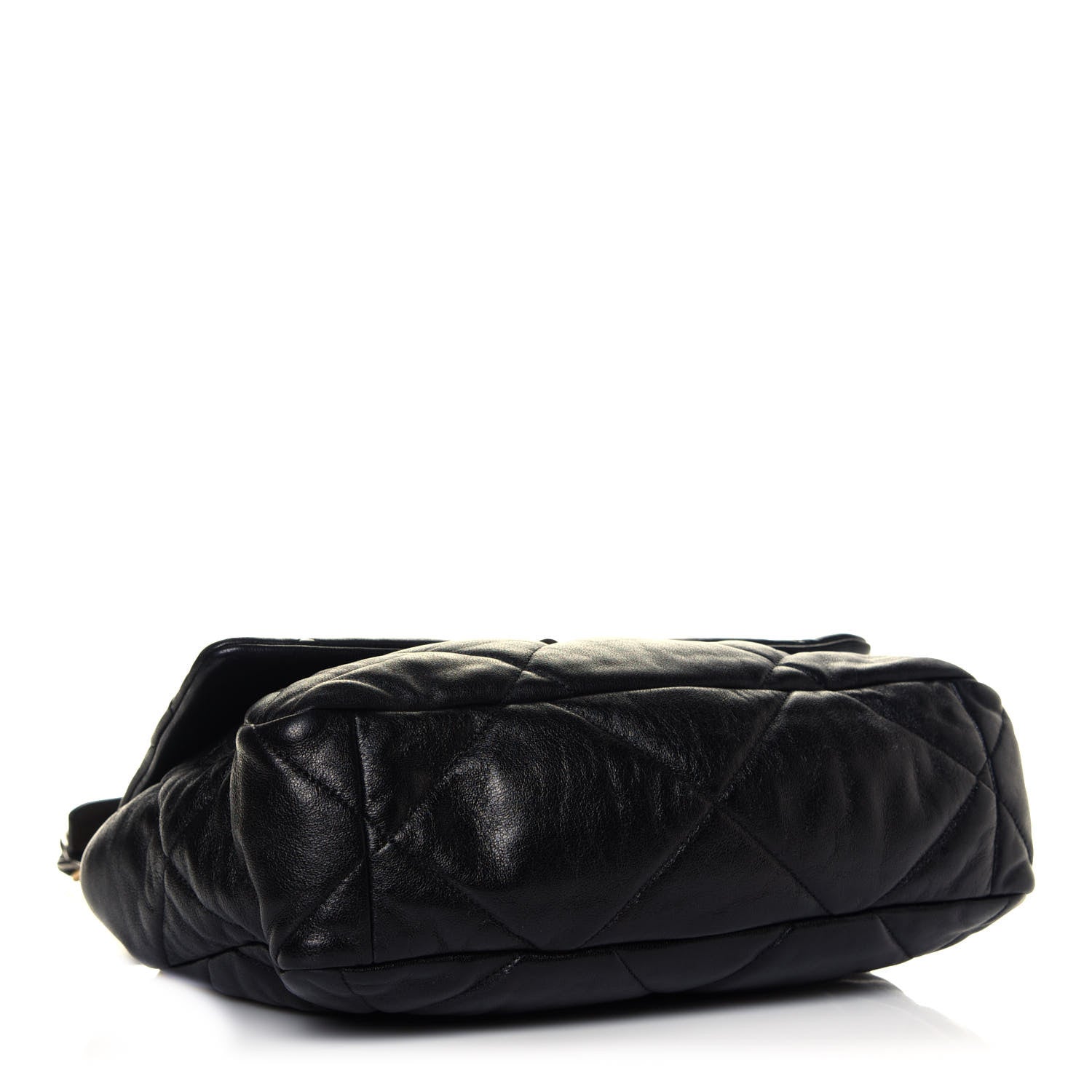 Chanel Lambskin Quilted Large Chanel 19 Flap Black 3 of 5