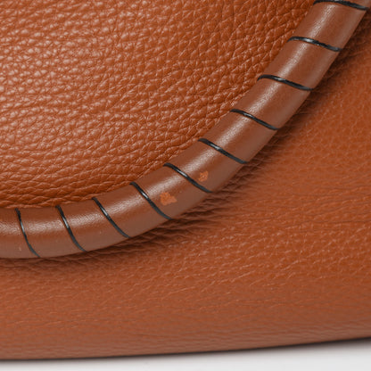 Chloe Calfskin Large Marcie Satchel Tan 15 of 17