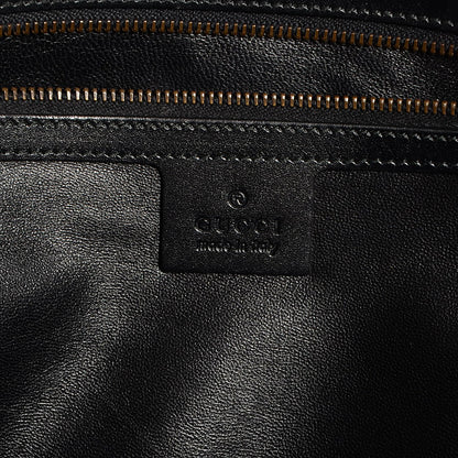 Gucci Calfskin Medium Lady Buckle Top Handle Bag Black 6 of 7