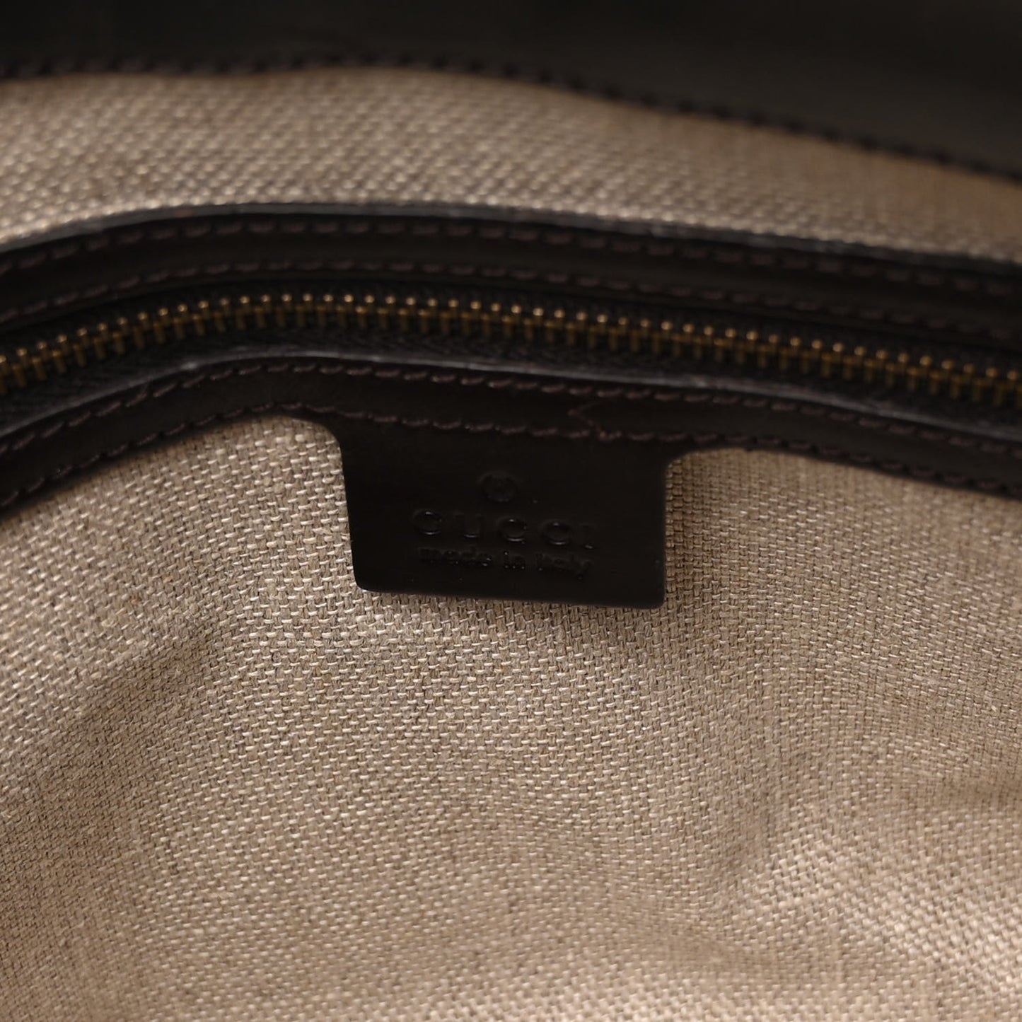 Monogram Crocodile Web Secret Top Handle Satchel Brown