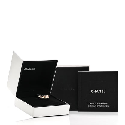 Chanel 18K Beige Gold Small Coco Crush Ring 54 6.75 7 of 7