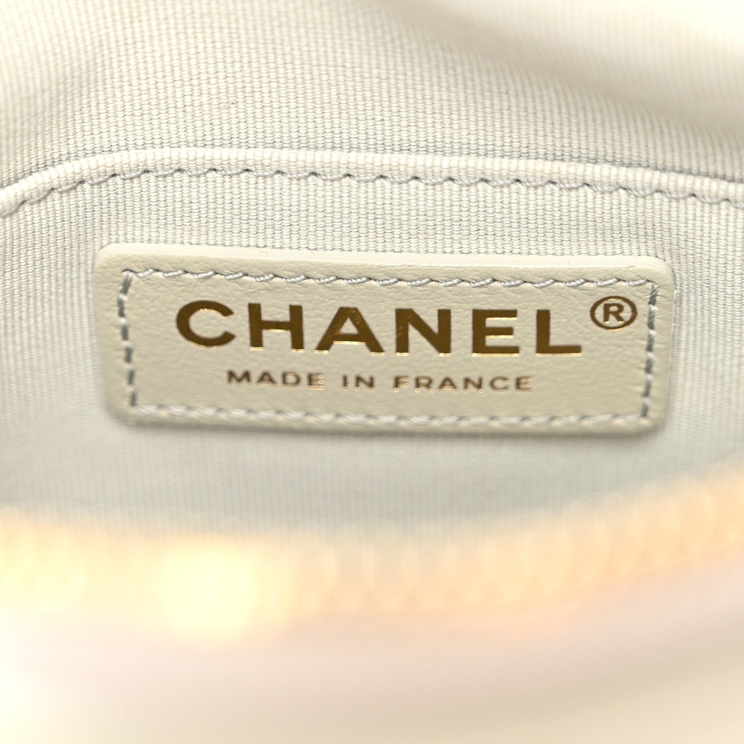 Chanel Calfskin Quilted Small Camera Case Grey 6 of 10