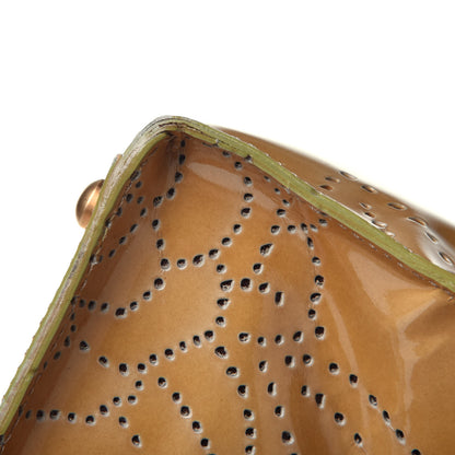 Chanel Patent Perforated Camellia Tote Beige 14 of 14