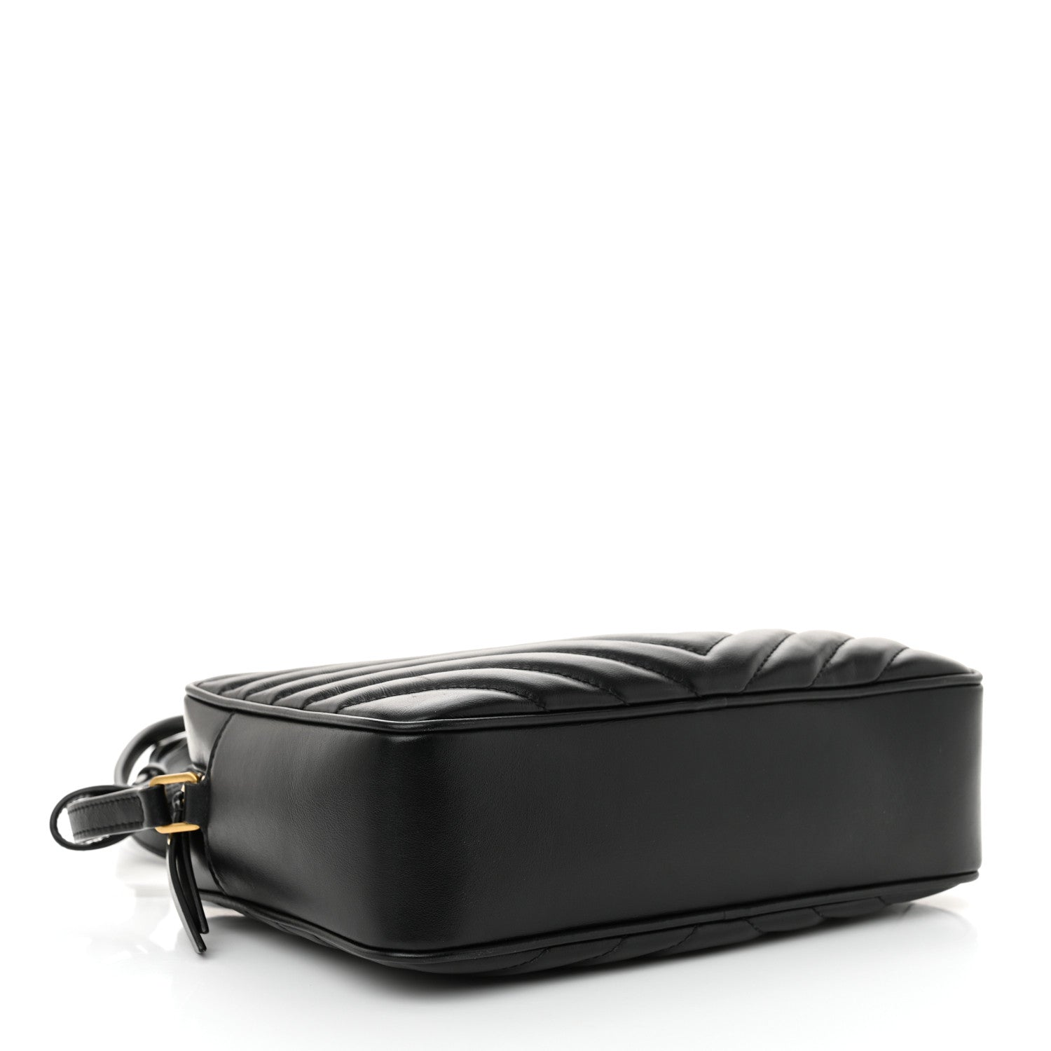 Saint Laurent Calfskin Matelasse Monogram Lou Camera Bag Black 4 of 11