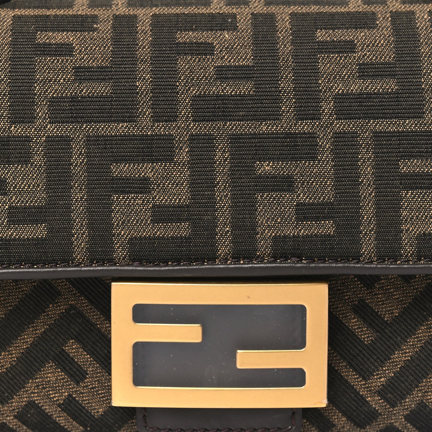 Fabric Jacquard FF 1974 Midi Chain Baguette Tobacco Moro