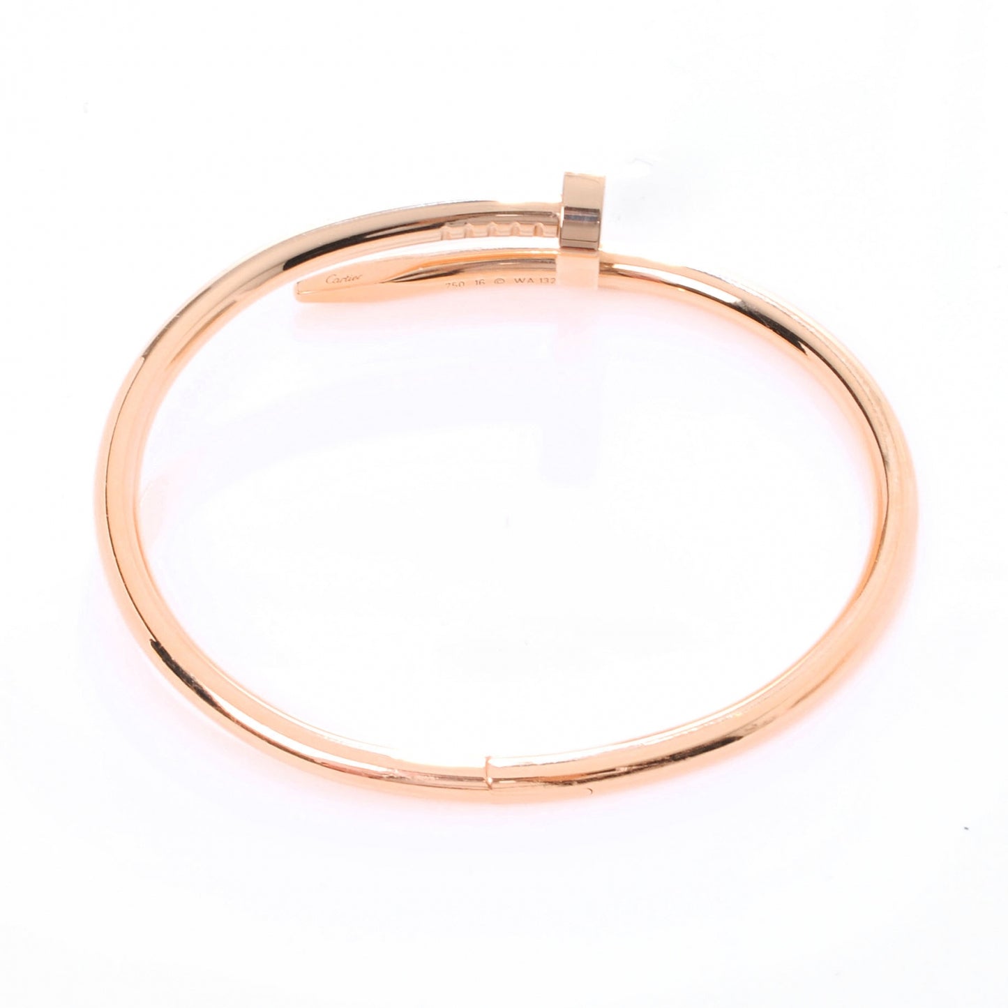 18K Pink Gold Juste Un Clou Bracelet 16