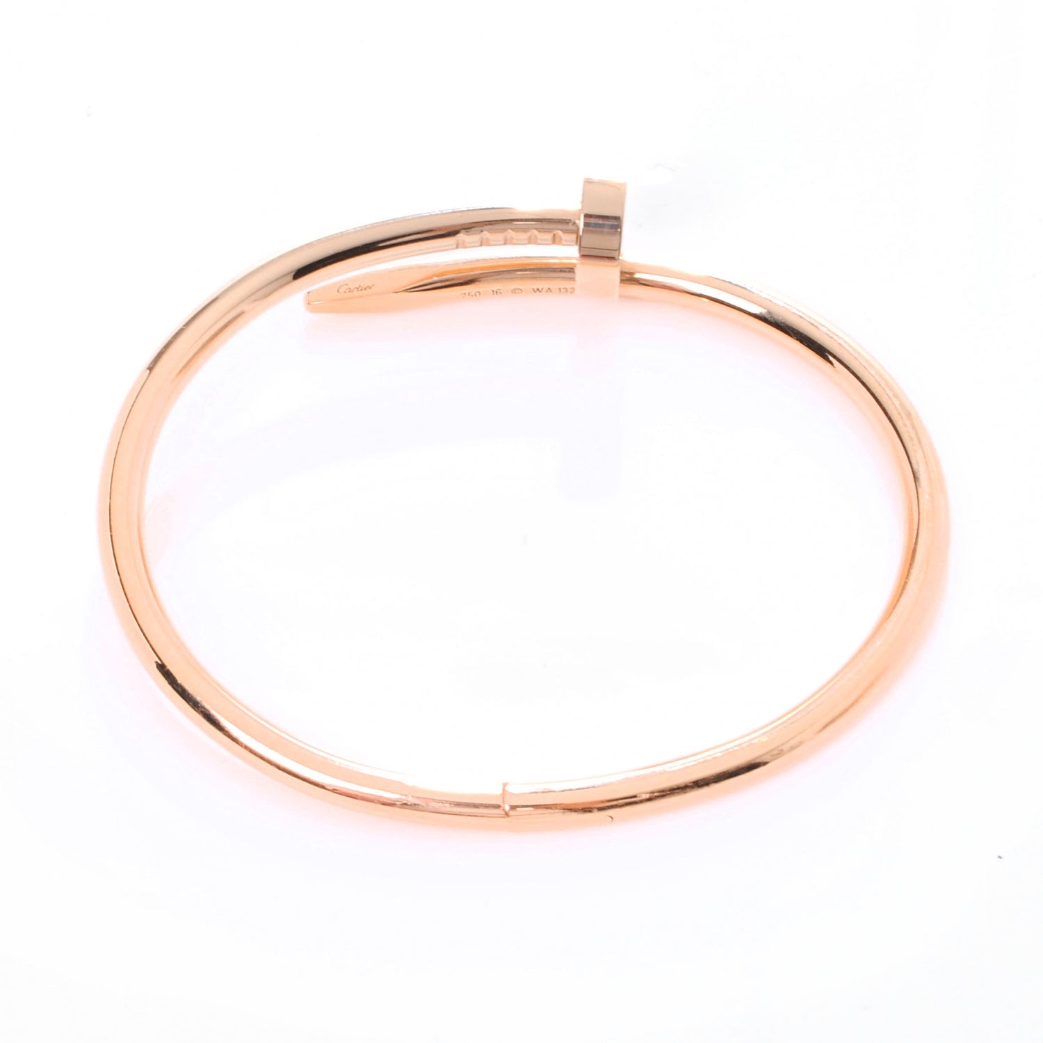 Cartier 18K Pink Gold Juste Un Clou Bracelet 16 4 of 5