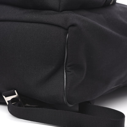 Saint Laurent Canvas Stars Print Hunting Backpack Black Silver 7 of 8