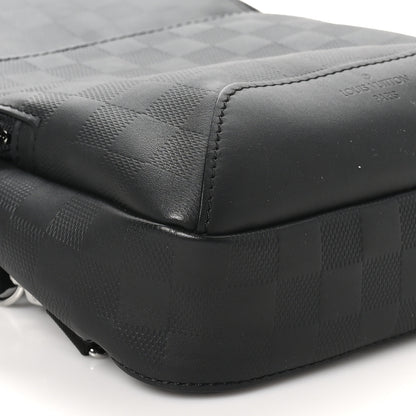 Louis Vuitton Damier Infini Avenue Sling Bag Onyx 8 of 10
