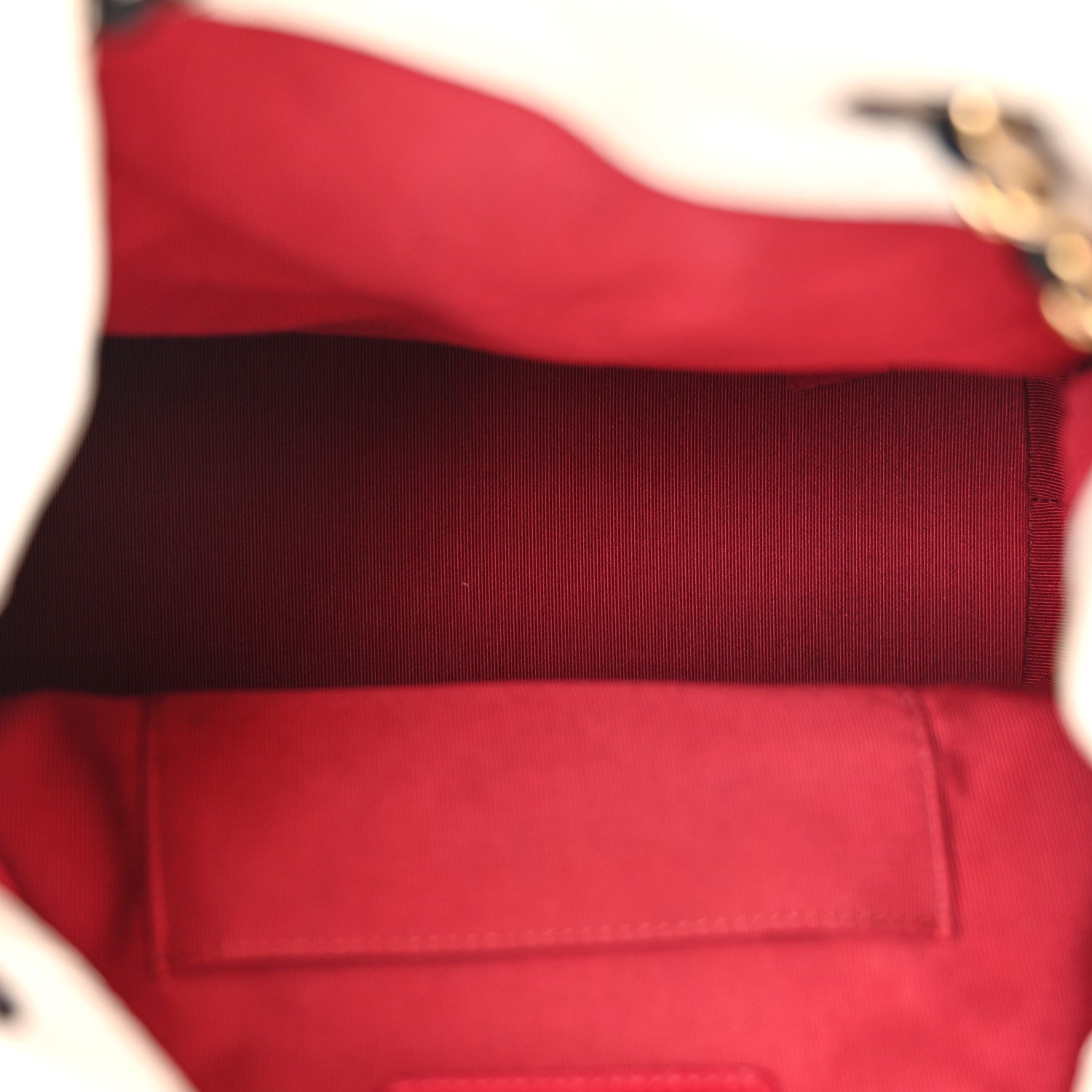 Chanel Aged Calfskin Quilted Small Gabrielle Backpack Black White 5 of 11