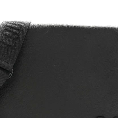 Louis Vuitton Calfskin Aerogram Messenger Black 7 of 10