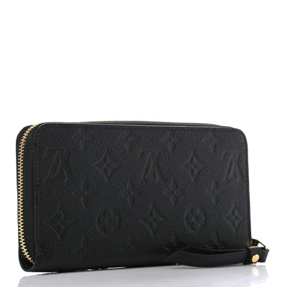 Louis Vuitton Empreinte Zippy Wallet Black 3 of 7