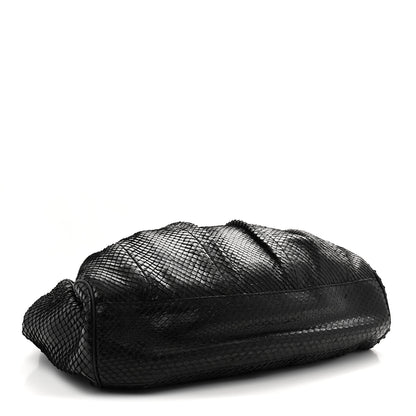 Gucci Snakeskin Large Sukey Tote Black 4 of 15