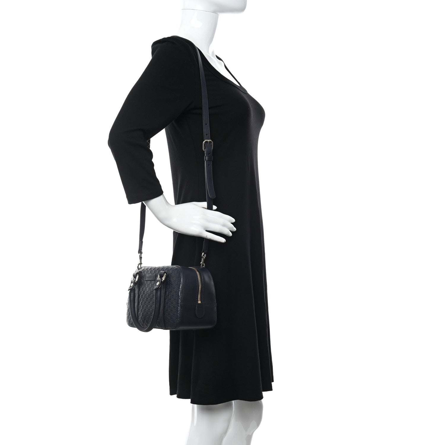Gucci Soft Microguccissima Small Crossbody Bag Blue 2 of 8