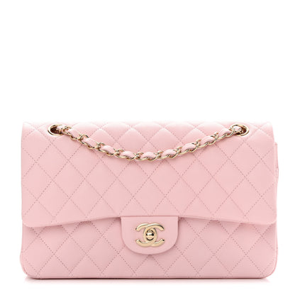 Chanel Caviar Quilted Medium Double Flap Light Pink 1 of 11