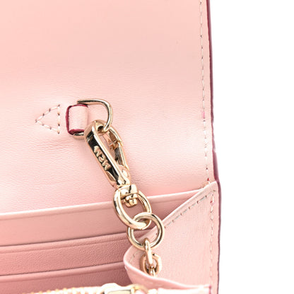 MCM Visetos Large Patricia Wallet On Chain Block Pink 8 of 11