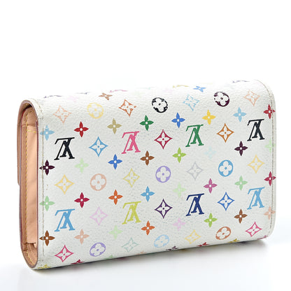 Louis Vuitton Monogram Multicolor Alexandra Wallet White 2 of 12