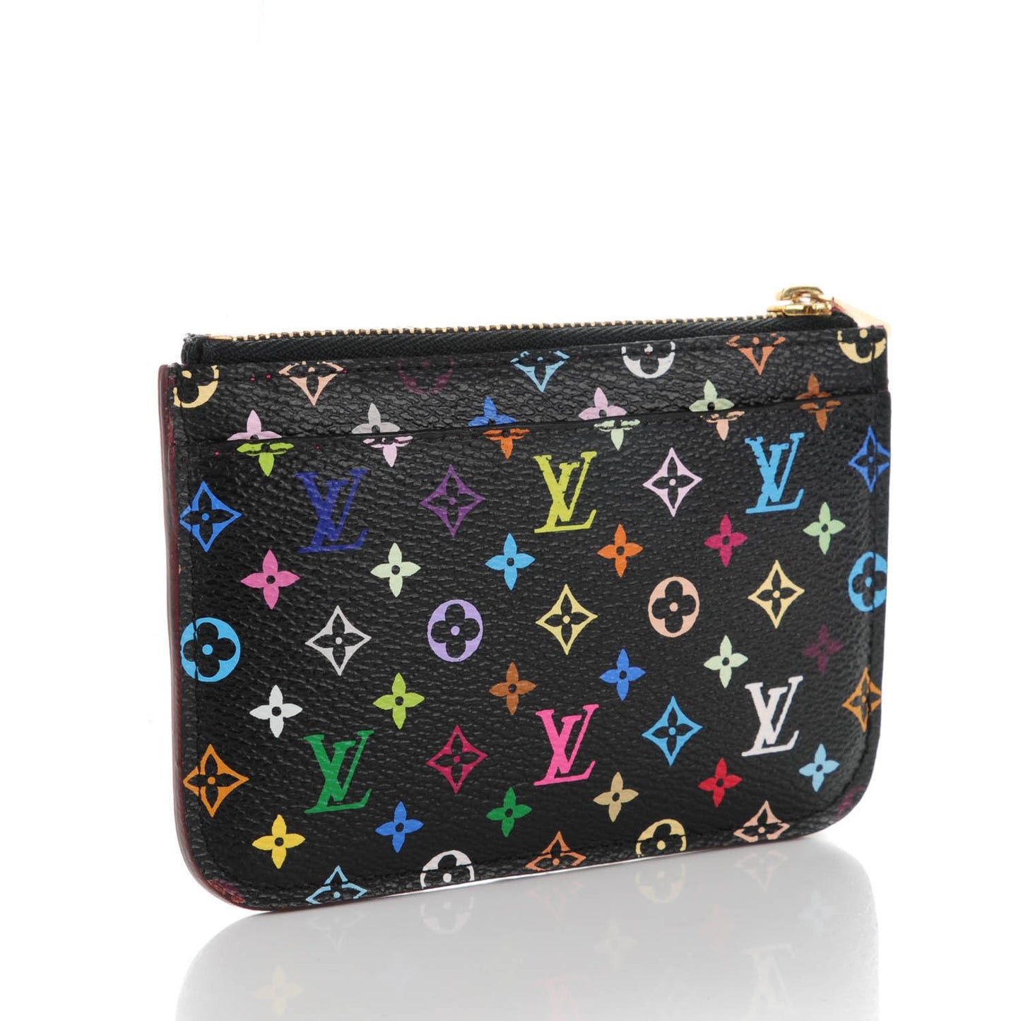 Monogram Multicolor Key Pouch Black Grenade
