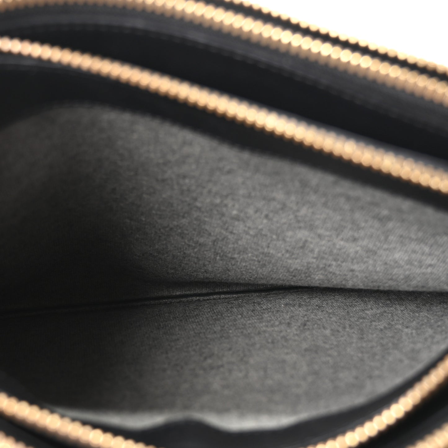 Lambskin Small Trio Crossbody Bag Black