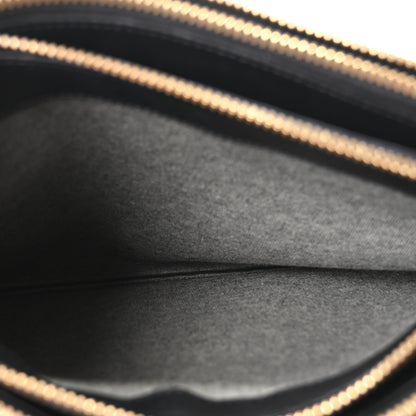 Celine Lambskin Small Trio Crossbody Bag Black 5 of 9
