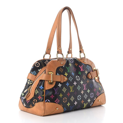 Louis Vuitton Monogram Multicolor Claudia Black 3 of 13
