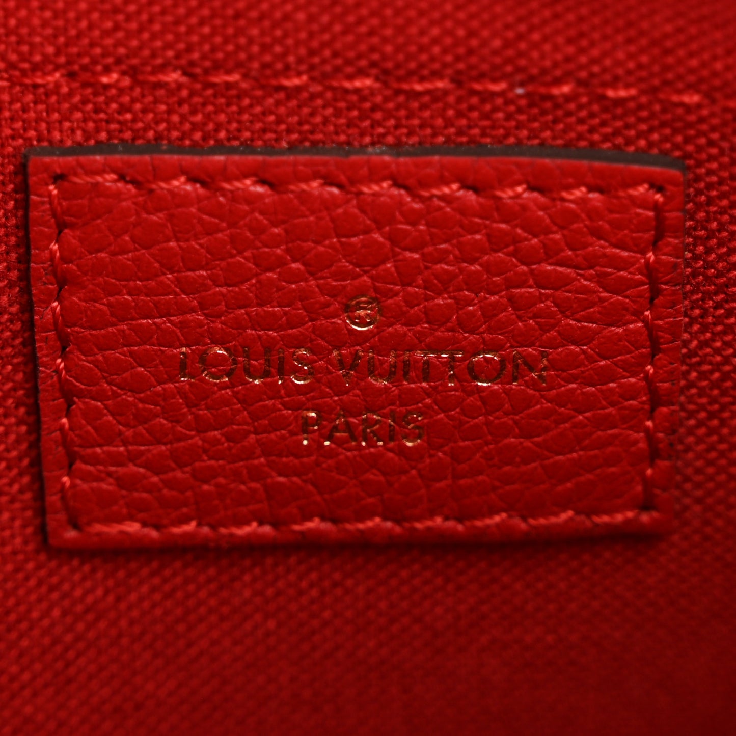 Monogram Pallas Clutch Cherry