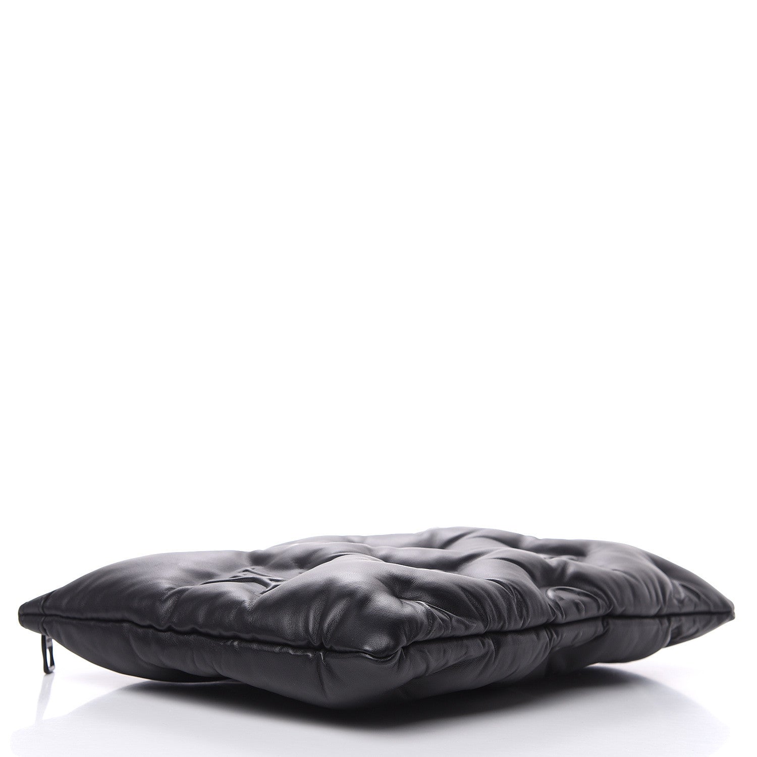Louis Vuitton Lambskin Puffer A4 Pouch Black 4 of 7