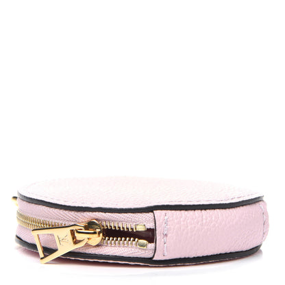Louis Vuitton Calfskin By The Pool Papillon BB Round Coin Purse Rosebud 4 of 9