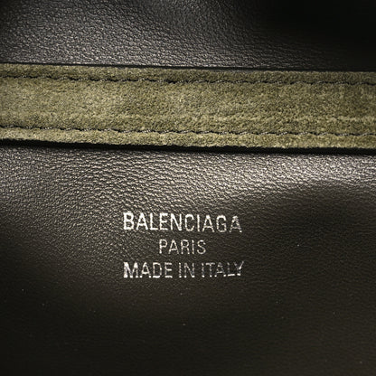 Balenciaga Waxed Suede Calfskin Medium Rodeo Top Handle Handbag Khaki 5 of 8