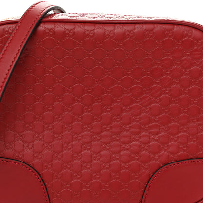 Gucci Microguccissima Mini Bree Messenger Bag Red 8 of 10