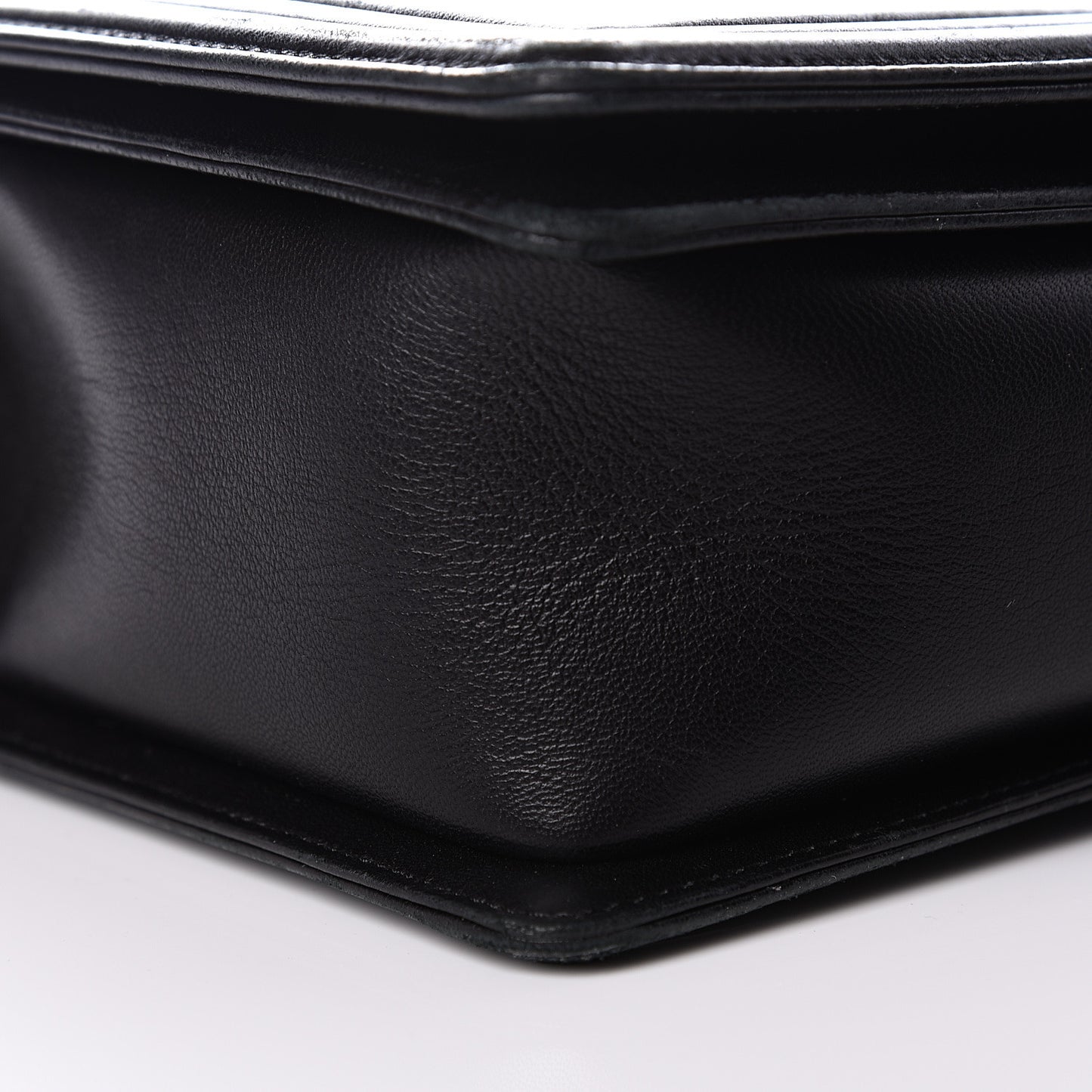 Lambskin Quilted New Medium Boy Flap Black