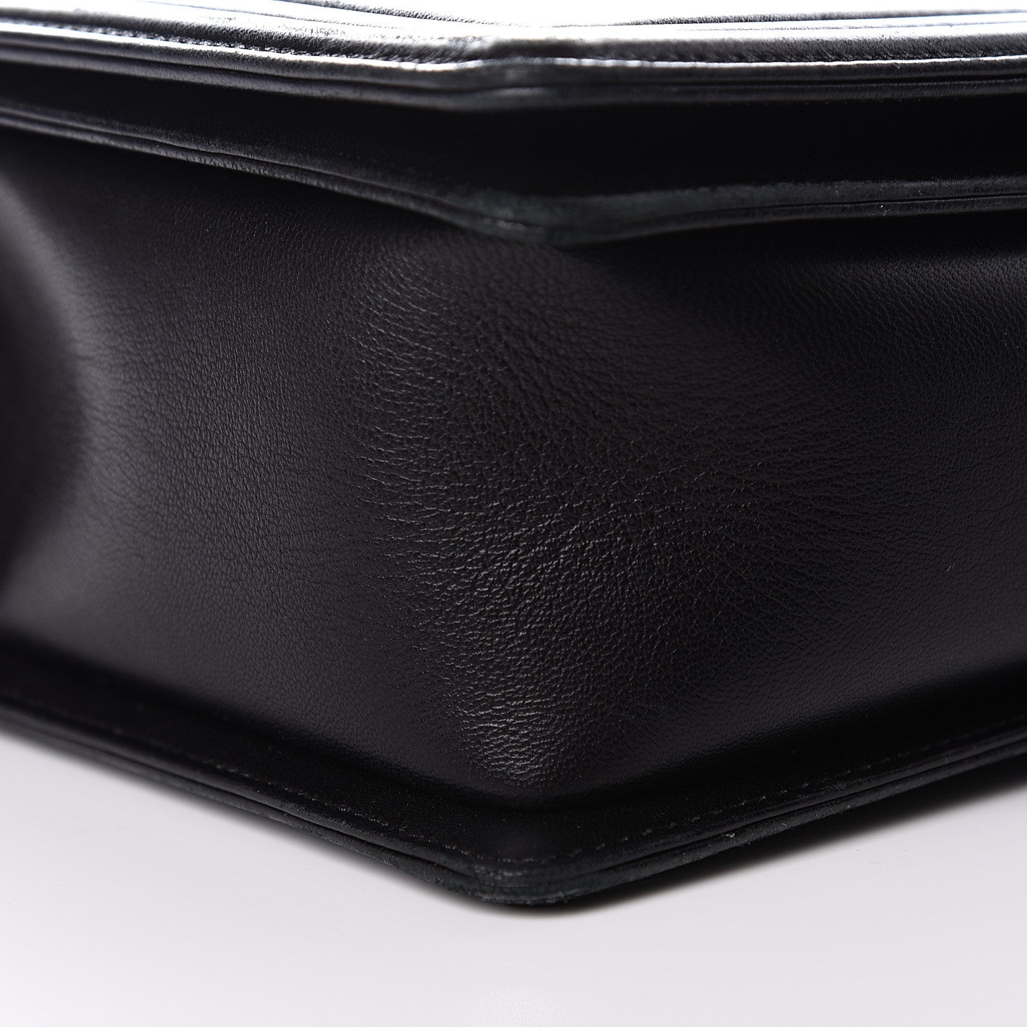 Chanel Lambskin Quilted New Medium Boy Flap Black 12 of 15