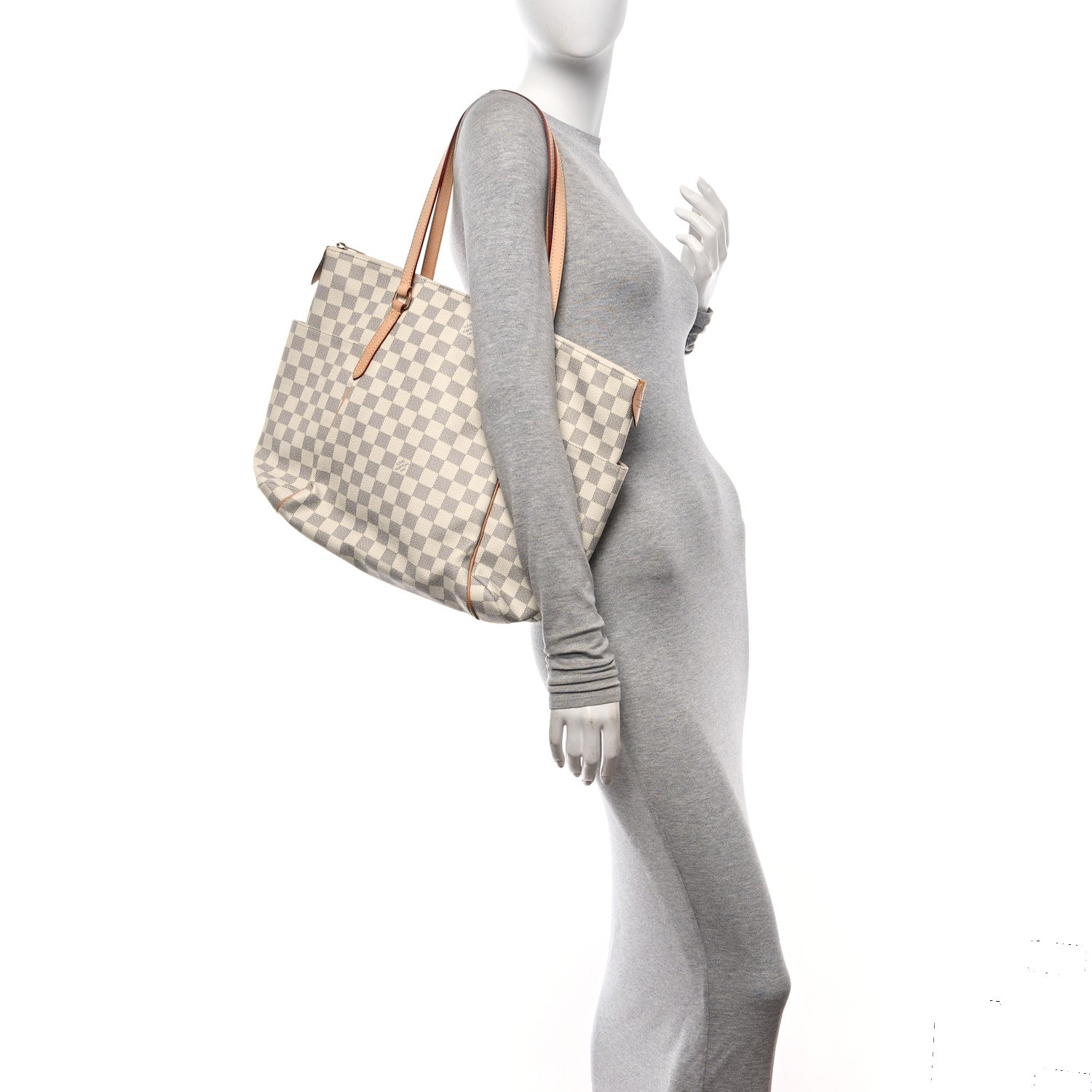 Louis Vuitton Damier Azur Totally MM 2 of 9