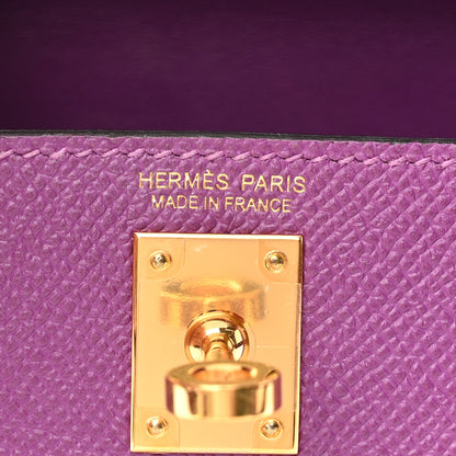 Hermes Epsom Mini Kelly Sellier 20 Anemone 6 of 10