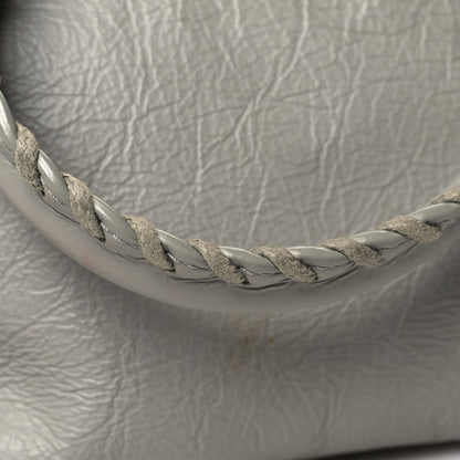 Balenciaga Matte Goatskin Rubber Covered Classic Hardware Mini City Gris Glace 14 of 14