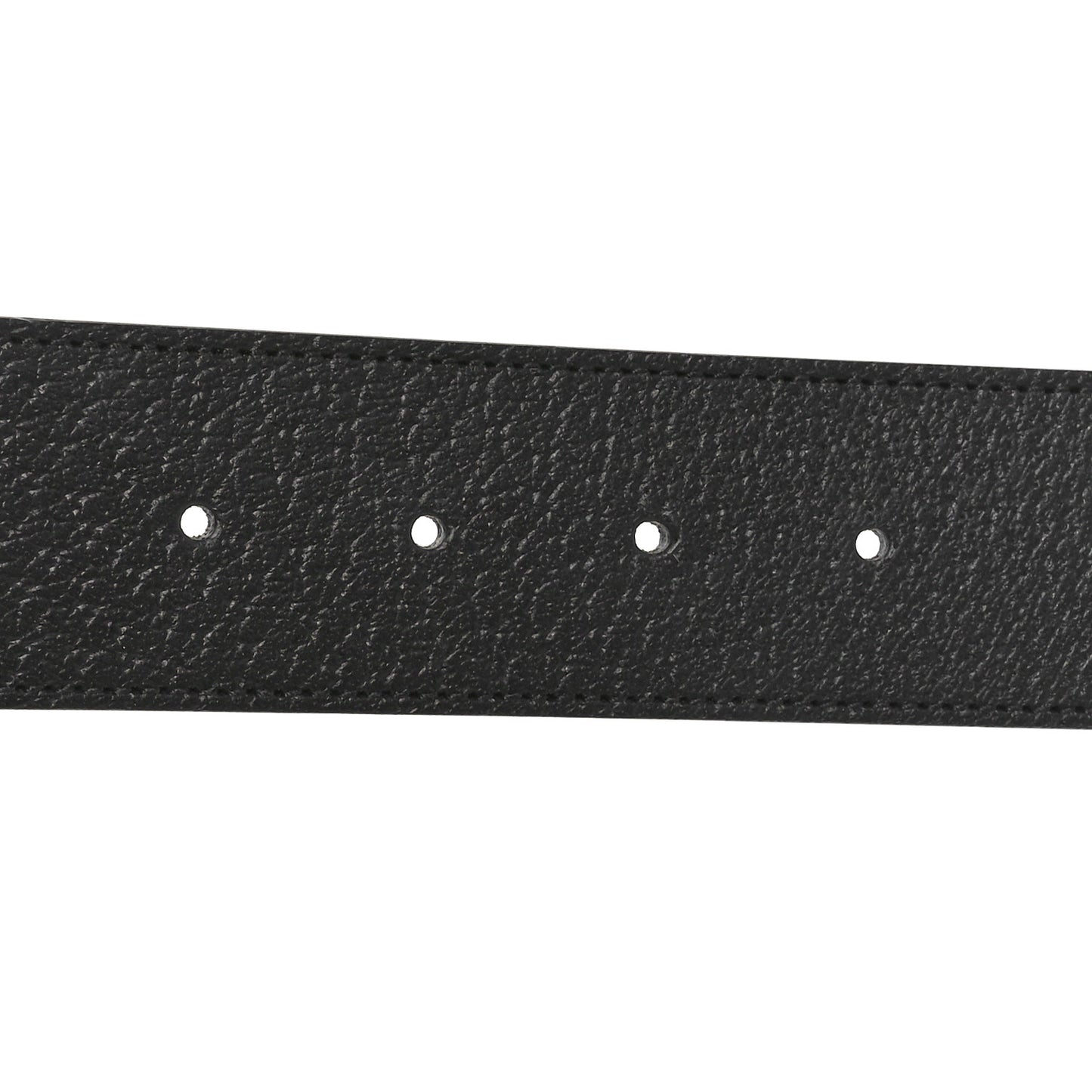 Textured Calfskin Double G 40mm Belt 90 36 Black