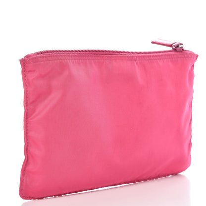 Prada Nylon Vela Cosmetic Pouch Fuxia 3 of 11