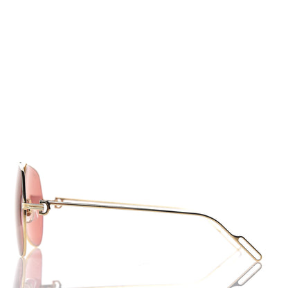 Cartier Premiere De Aviator Sunglasses Red Gold 3 of 7
