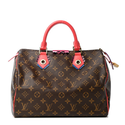Louis Vuitton Monogram Totem Speedy 30 Flamingo 1 of 4