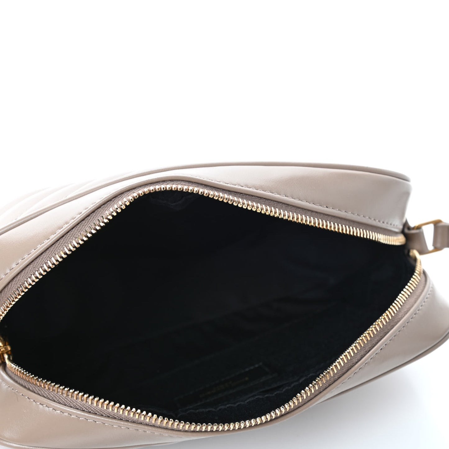Calfskin Matelasse Monogram Lou Camera Bag Dusty Grey