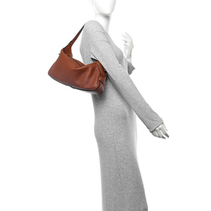 Celine Supple Calfskin Medium Romy Shoulder Bag Tan 2 of 12