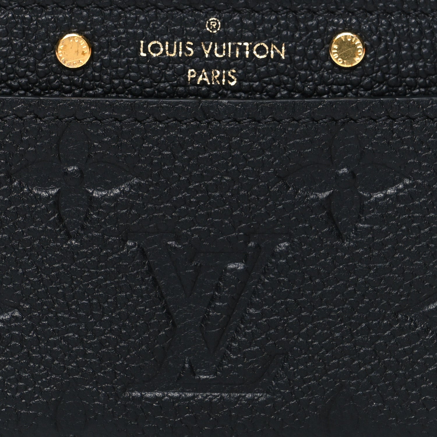 Louis Vuitton Empreinte Card Holder Black 7 of 8