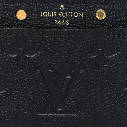 Louis Vuitton Empreinte Card Holder Black 7 of 8