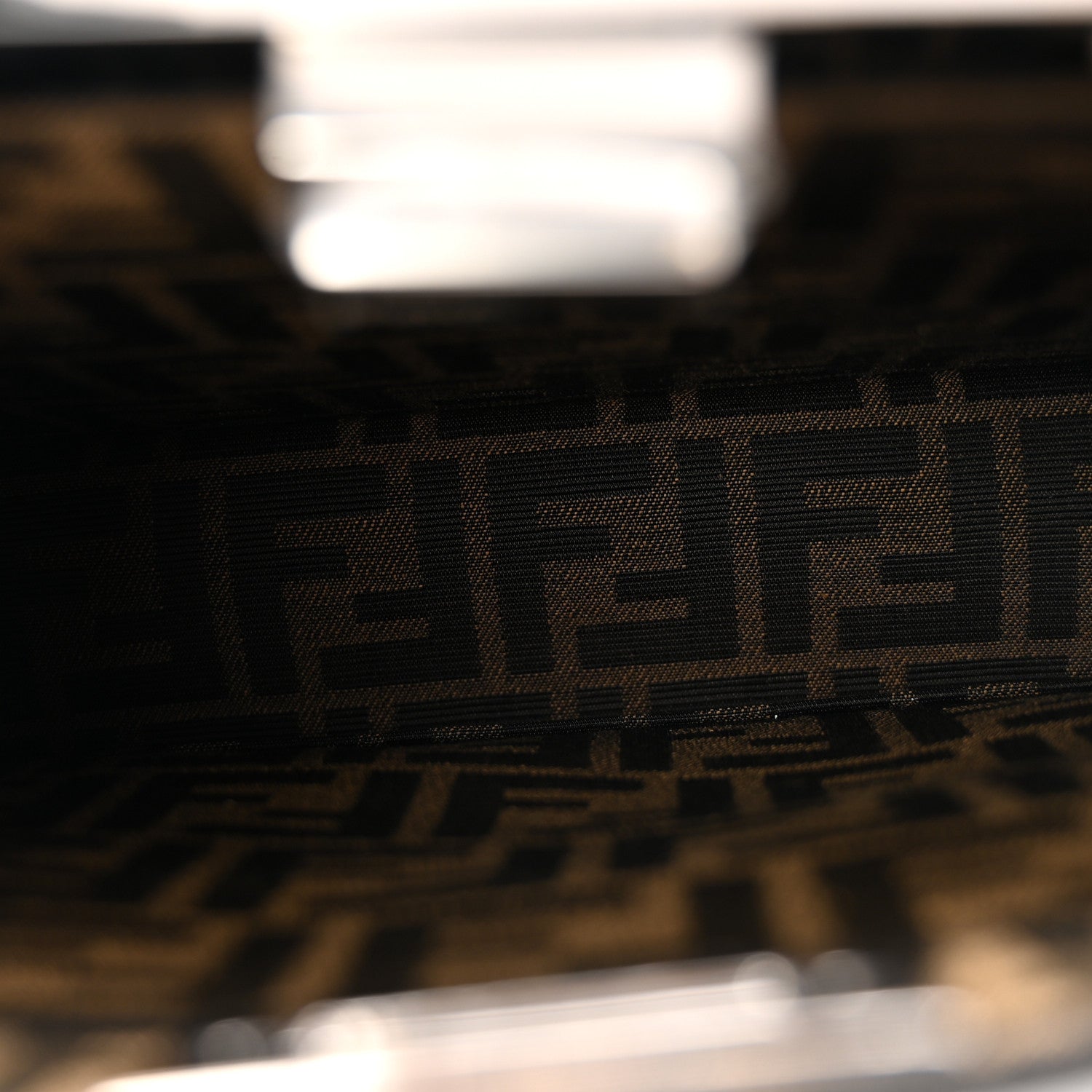 Fendi X FRGMT X POKEMON Fabric Jacquard FF 1974 Pokemon Inlay Peekaboo I See U Petite Satchel Tobacco Moro Giallo 6 of 11