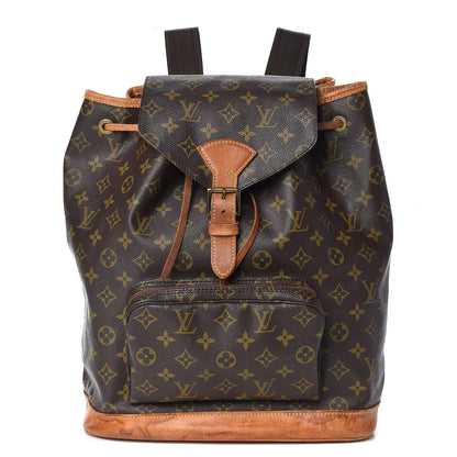 Louis Vuitton Monogram Montsouris GM Backpack 1 of 11