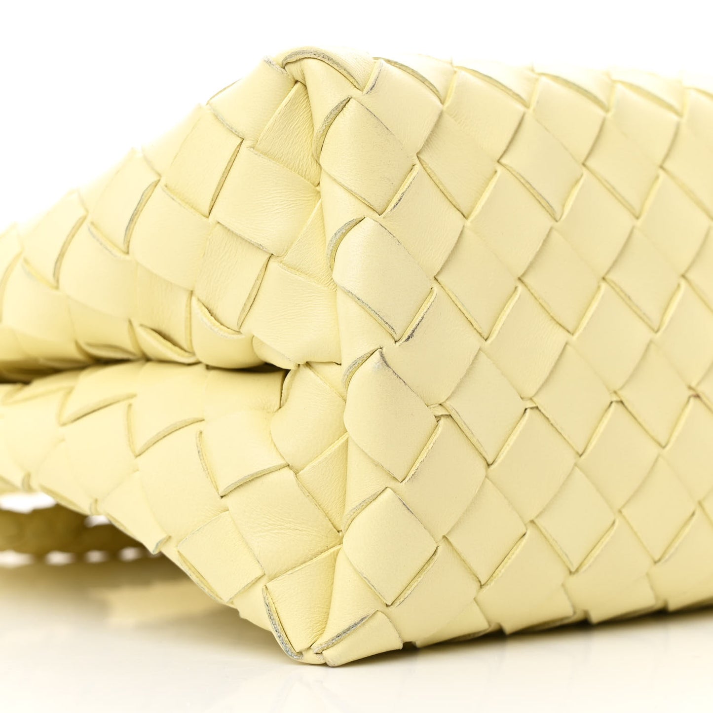 Nappa Intrecciato Small Andiamo Shoulder Bag Chamomile