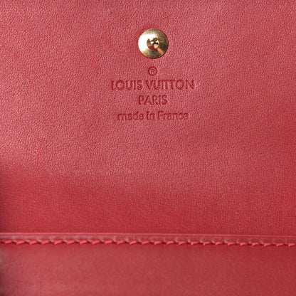 Louis Vuitton Vernis Elise Wallet Pomme D'Amour 6 of 8